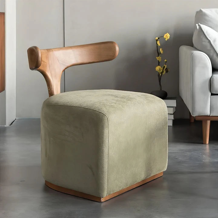 Puff Chair and Ottoman Stool - On Wood Products