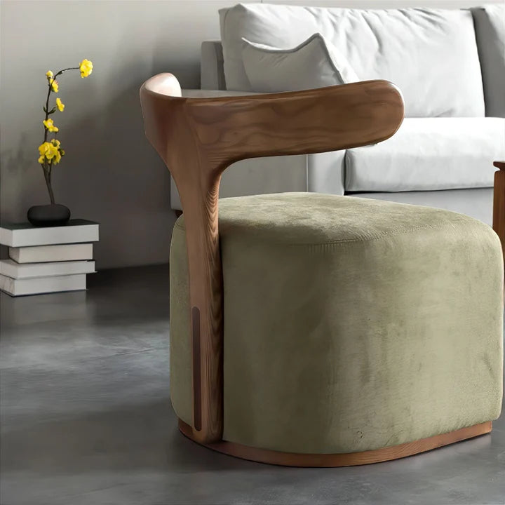 Puff Chair and Ottoman Stool - On Wood Products