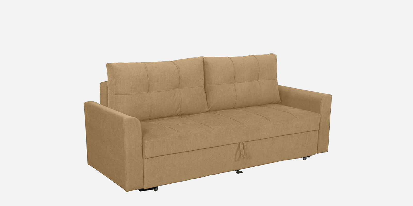 Beige Storage Sofa Cumbeds - On Wood Products