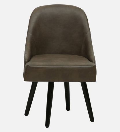 Nidia Leatherette Dining Chair's - On Wood Products