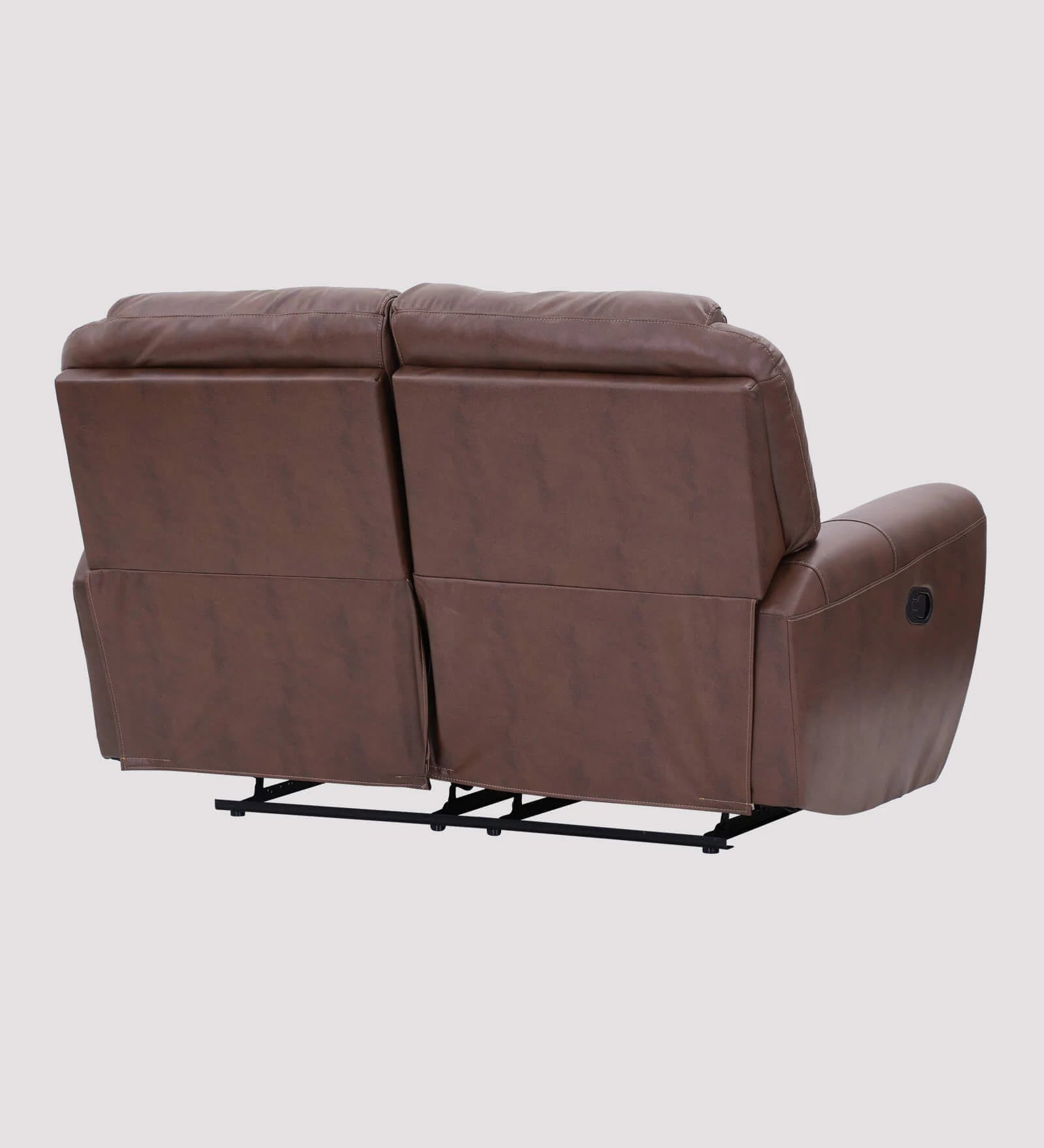 Muar Two-Seater Leatherette Recliner - On Wood Products