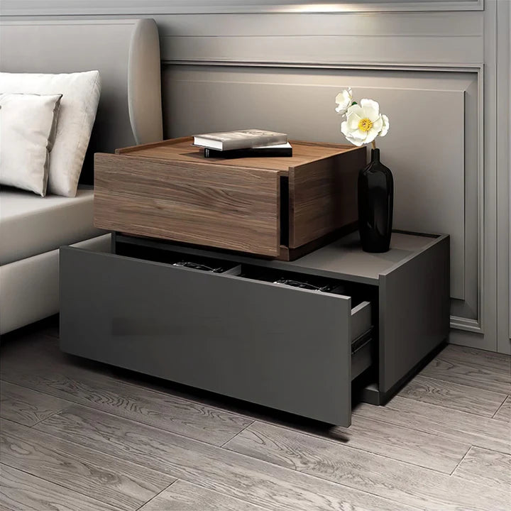 Mesita Elegant Bed Side Table - On Wood Products