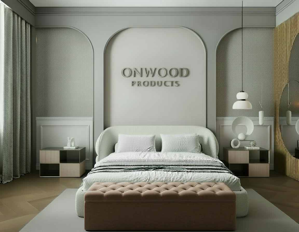 Hobart Luxury Upholshared Bed