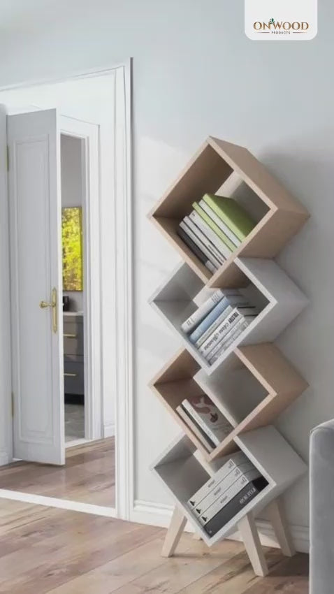 Vista Corner Bookshelf / Bookcase