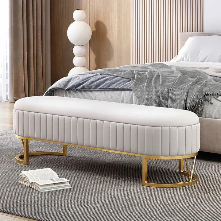 Everly Quinn Storage Bench For Bedroom. - On Wood Products