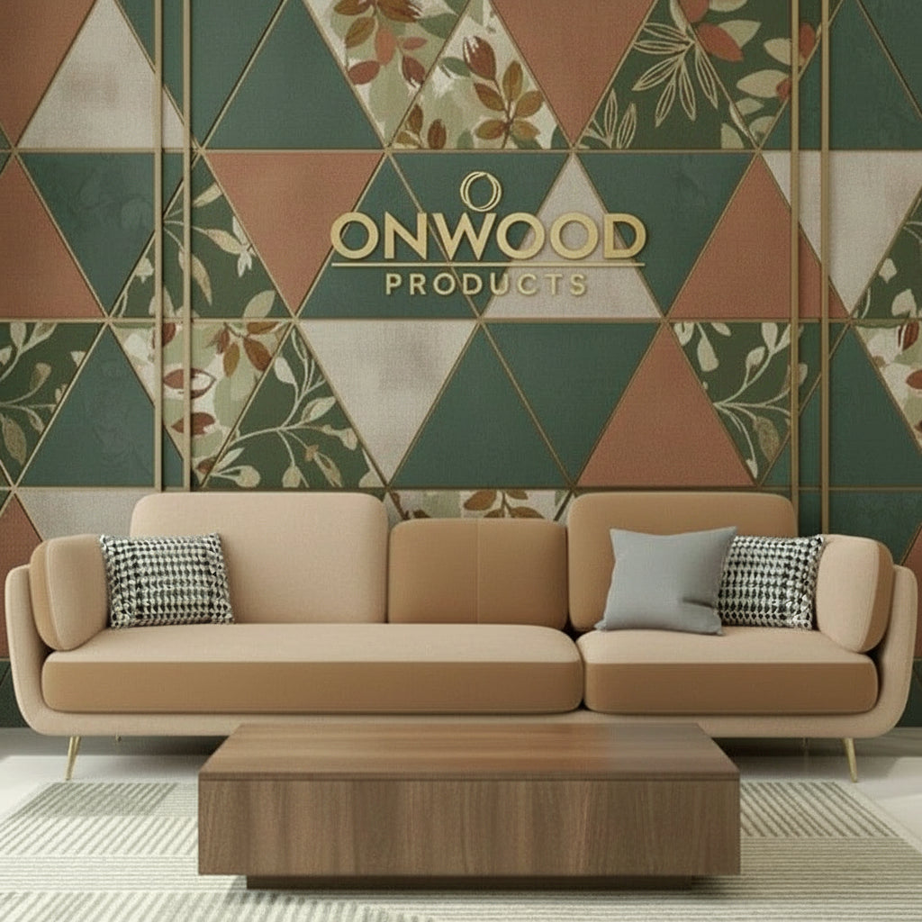 TYCAN LUXURY UPHOLSHERD DUAL TONE SOFA