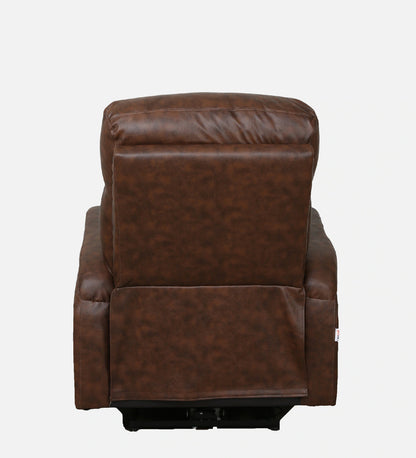 Vintter Single Leatherette Recliner - On Wood Products