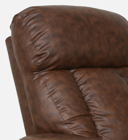 Vintter Single Leatherette Recliner - On Wood Products