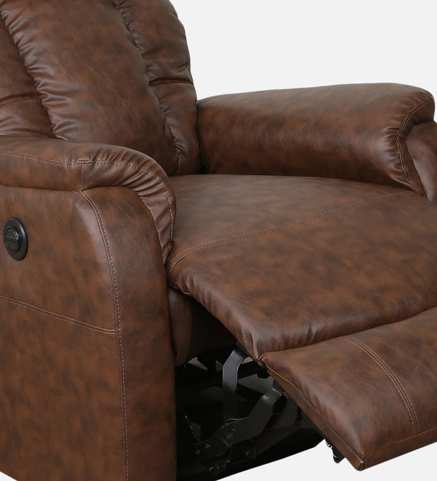 Vintter Single Leatherette Recliner - On Wood Products