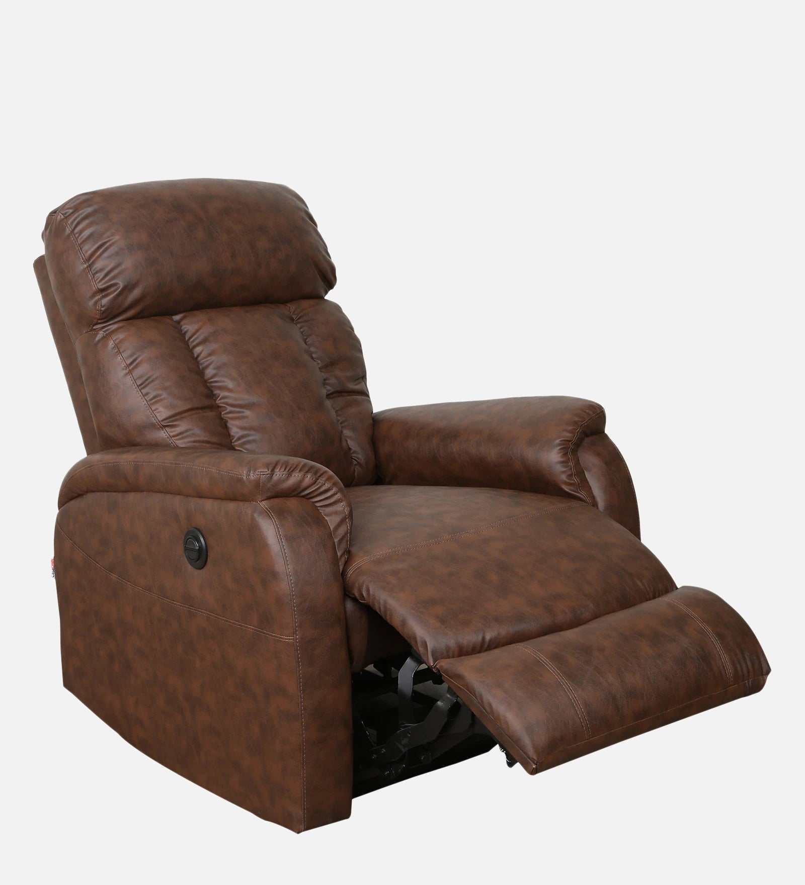 Vintter Single Leatherette Recliner - On Wood Products