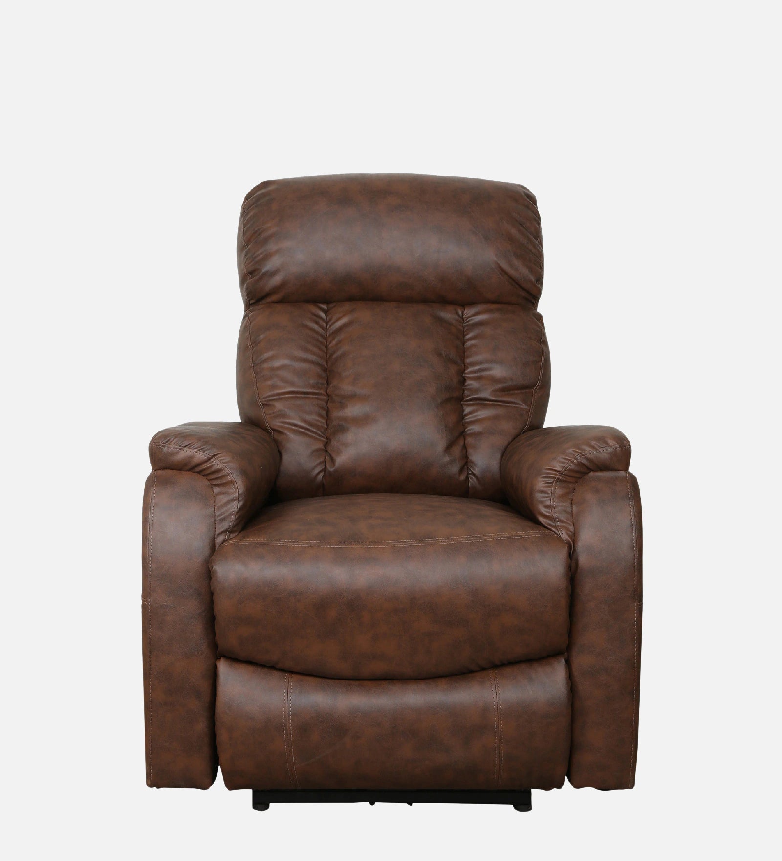 Vintter Single Leatherette Recliner - On Wood Products